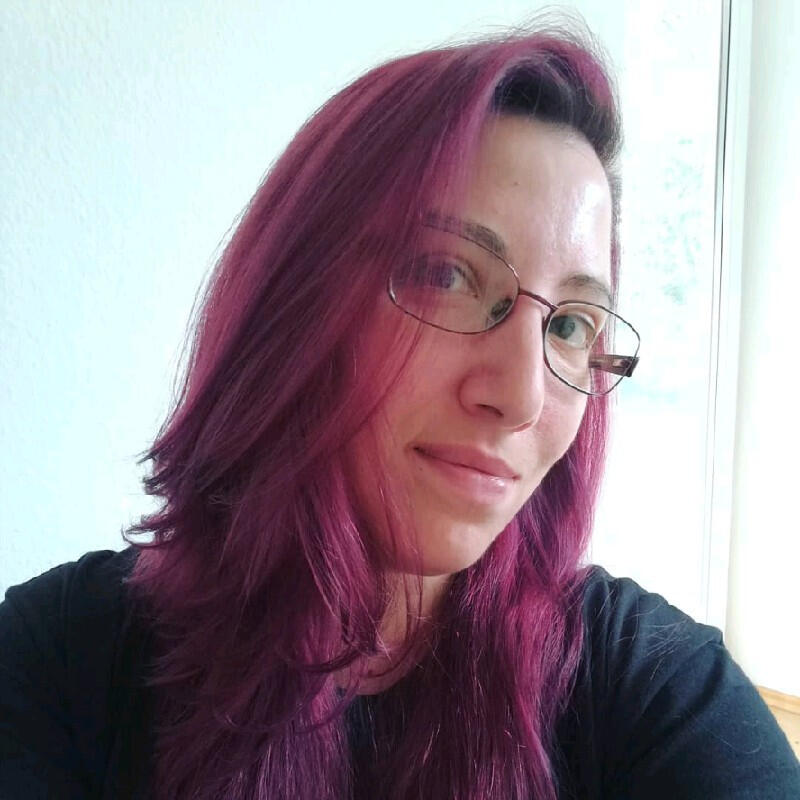 A selfie of Silvia Gaetano