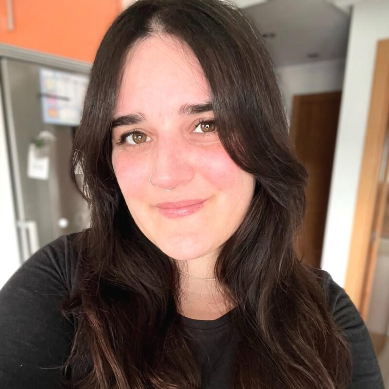 A selfie of Priscila Gacio